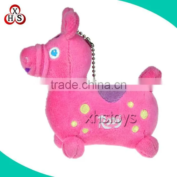 Wholesale Custom Plush Toy Key Clip Soft Stuffed Animal Plush Toy Key Clip photo-5