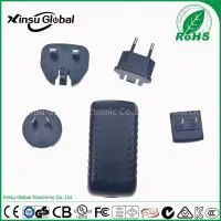 SMPS 12V2A Multi Sockets Power Adapter With US UK AU EU Plugs