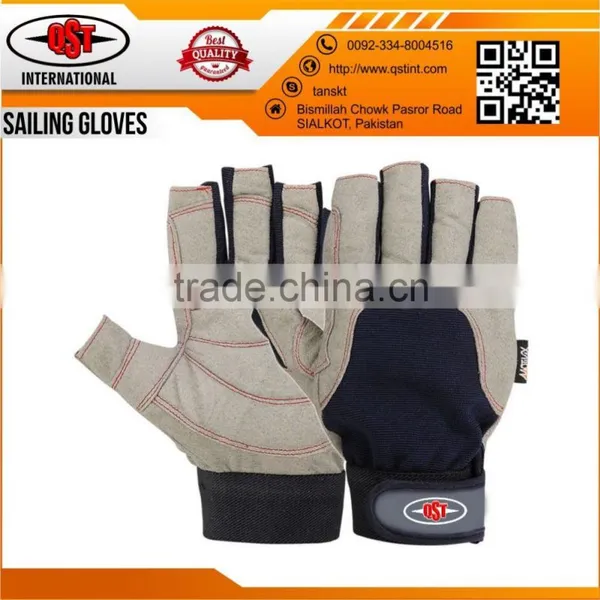 Hot Selling Design Anti-slip Flexible Sailing Gloves photo-3