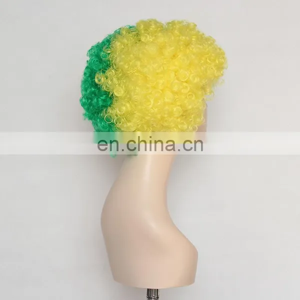 Fan Afro Hair Half and Half Color Wig FGW-0032 photo-5