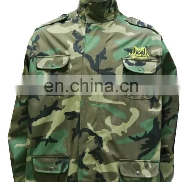 2017 American Design Woodland Camouflage Military Jacket for Men photo-4