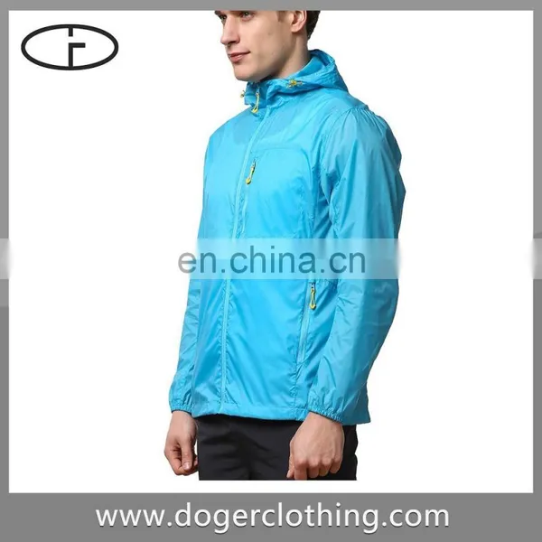 Volume Supply Color Long Sleeve Hooded Men's Classic Jacket photo-3
