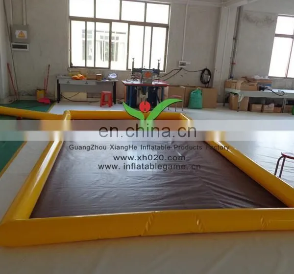 Commercial Car Mat Easy Clean Water PVC Tarpaulin Inflatable Wash Car Mat photo-5