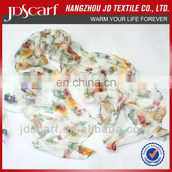 High quality spring winter fashion silk scarves wholesale
