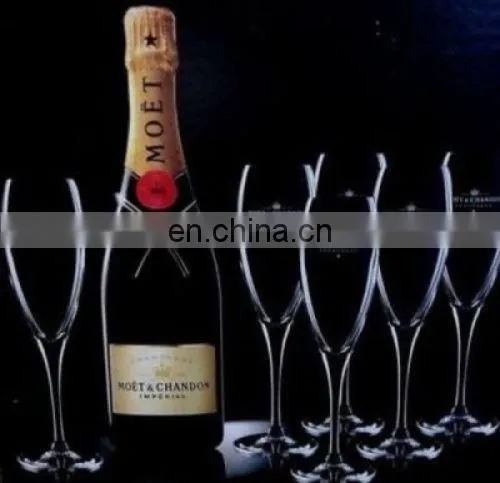 Clear MOET CHANDON CHAMPAGNE IMPERIAL FLUTES