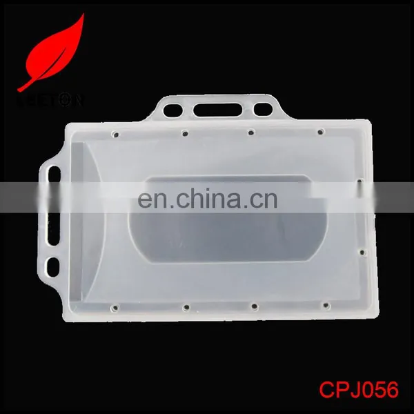 Factory Custom Horizontal and Vertical Plastic Name Badge Holder photo-3