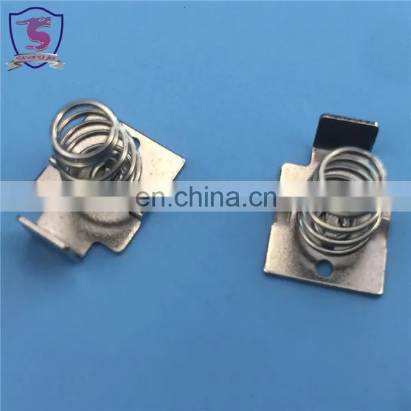 China OEM Spring Steel Nickel Plating aa Battery Spring Contact photo-3