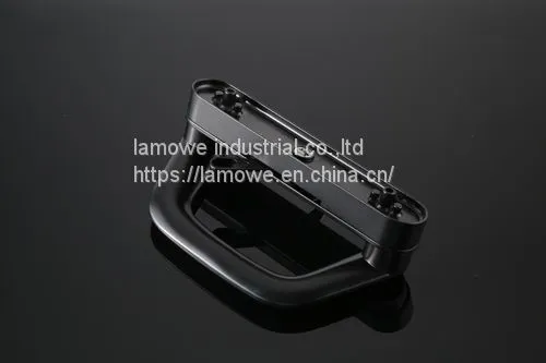 Single Style Aluminum Sliding Door Handle Made of Zinc Alloy With Key photo-2