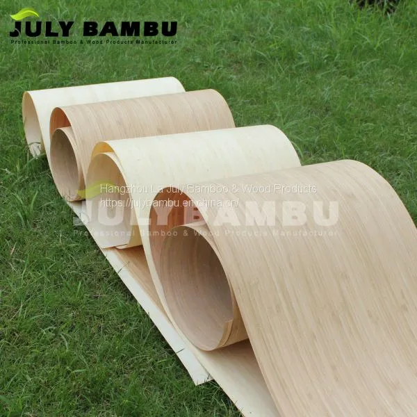 0.4mm 0.5mm Bamboo Veneer Sheets Use for Door Skin, FSC Bamboo Wood Veneer photo-5
