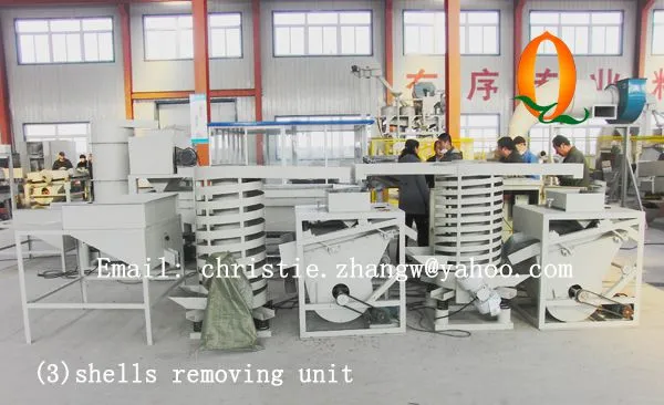Hazelnuts/Almond Dehulling Machine TFXZ-500 photo-3