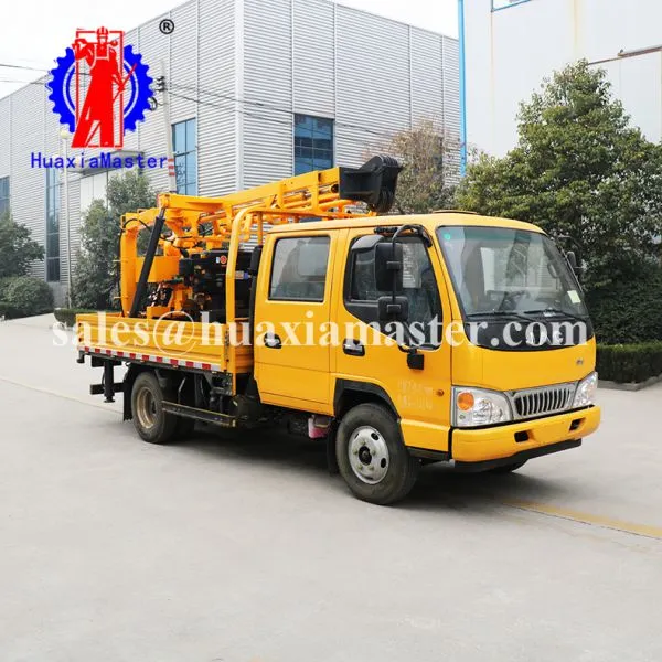 XYX-200 Wheeled Hydraulic Water Well Drilling Rig/wheeled Well Drill photo-5