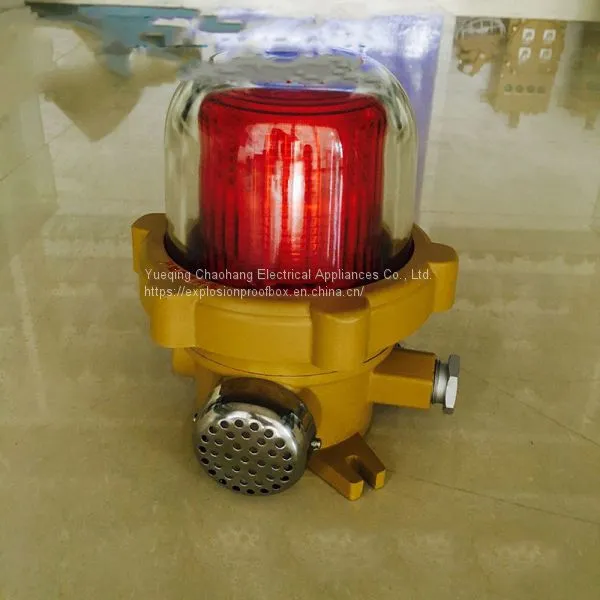Explosion-proof LED Sound and Light Alarm Lamp Signal Warning Light Sound-light Integrated Alarm photo-3