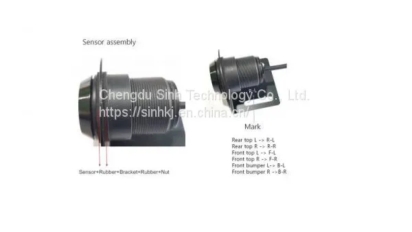 No Mian Host Waterproof Parking Sensors for Truck and Bus With Numeral and Color LED Display photo-2