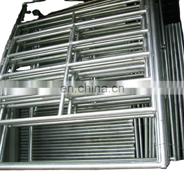 Galvanized Panels Made of Steel Pipe for Cattle Protection photo-4
