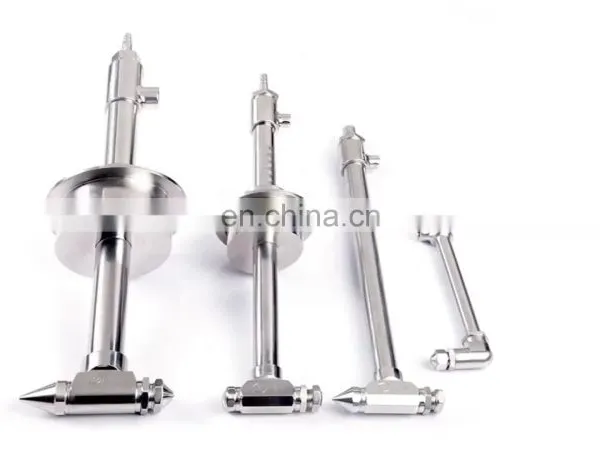 Gel Coat Spray Gun Billet Aluminum Cnc Machine Two-substance Tangentail Spray Gun