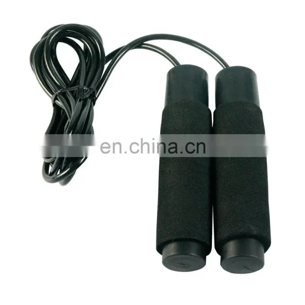 Wholesale Length Adjustable Custom Fitness Weighted Speed PVC Jump Rope