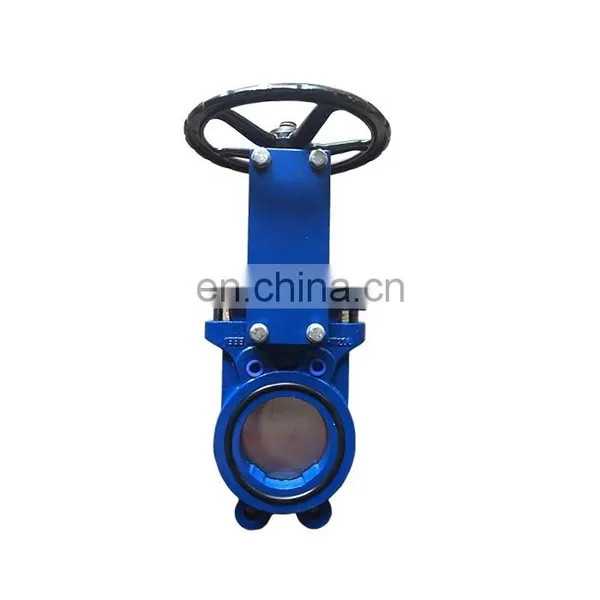 DN50 DIN Ductile Cast Iron Soft Seat Knife Gate Valve PN10 photo-5