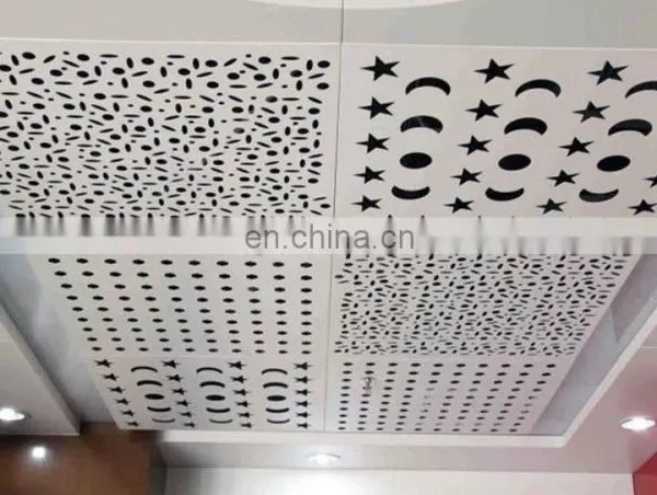 Perforated Metal Panel Lightweight Wall Panel With 0.4mm Aluminum Sheet photo-4