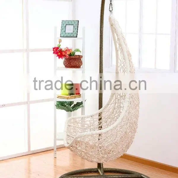 New Trend PE Rattan Swing Chair UV-resistant and Waterproof Wicker Rattan Chair PRC14831