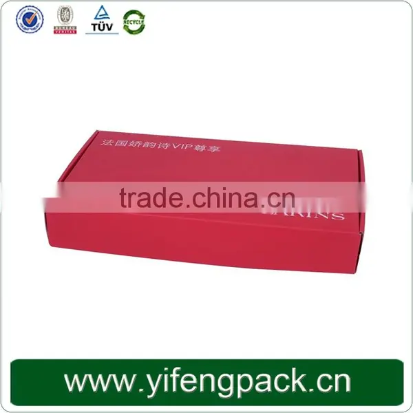 Corrugated Paper Carton Box/Red Corrugated Packaging Box photo-3