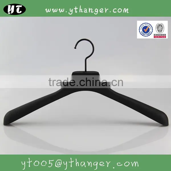 HA7066 Strong Plastic Dress Hanger Non Slip Rubber Coated Coat Hanger photo-2
