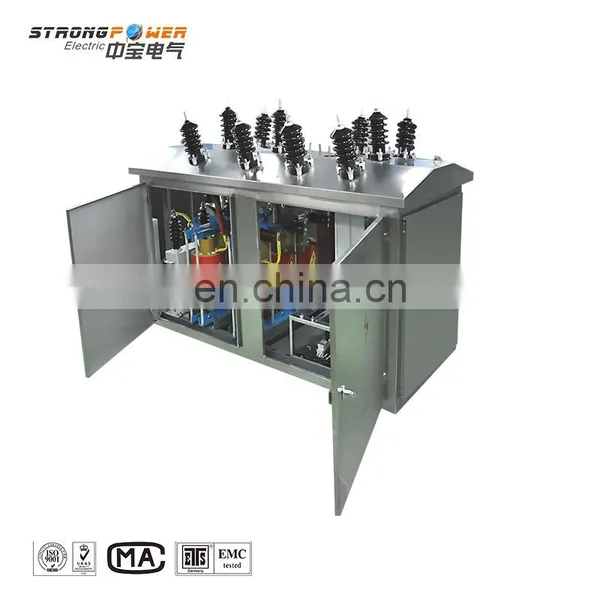 High Quality Distribution Equipment ZBTBB 6~ 10kV Column Type (line) High Voltage Reactive Power Automatic Compensation Device