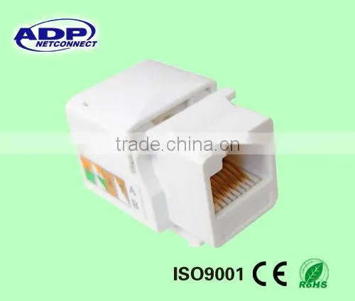 cat6/cat5e keystone jack cheap price rj45 cat6 wall jack male utp rj45 keystone jack rj45