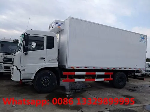 Factory Sale Dongfeng Tianjin 4*2 RHD 10tons-15tons Refrigerated Truck for Sale, Frozen Van Box Truck for Sale photo-3