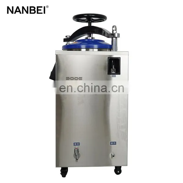 Class B Automatic Vertical High Pressure Steam Sterilizer Autoclave Price photo-3
