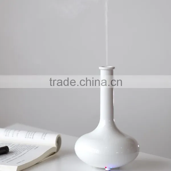 160ml Ultrasonic Diffuser Humidifier Air Purifier Atomizer White photo-4
