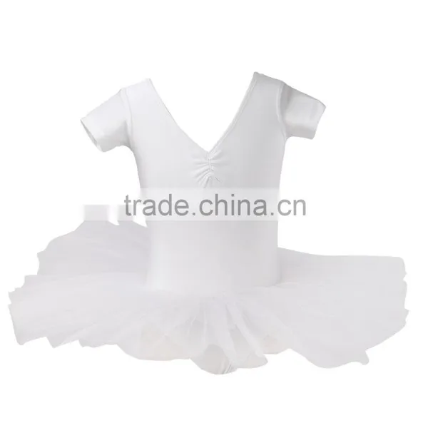 Beijing Plant Wholesale Short Sleeves 3 Layers Ballet Performance Tutus Kids photo-3