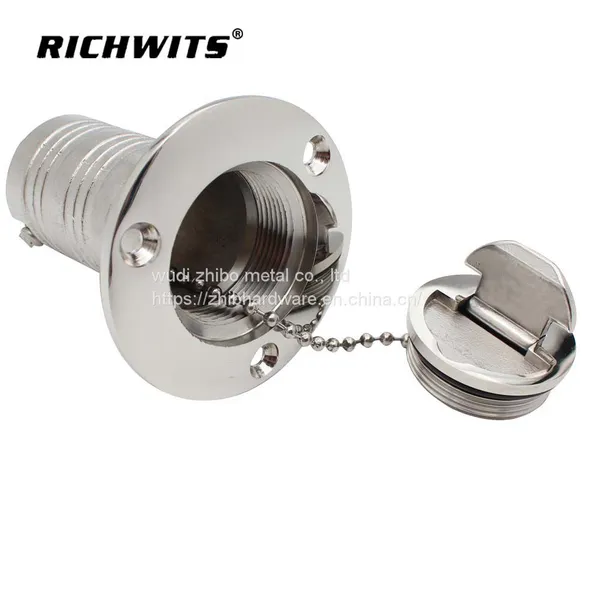 Stainless Steel 316/304 Deck Filler With Clamshell photo-2
