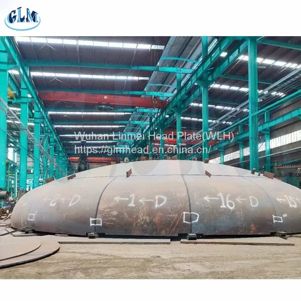 2600mm Diameter 6mm Thickness 2:l S.E. Heads, Dish End Heads photo-2