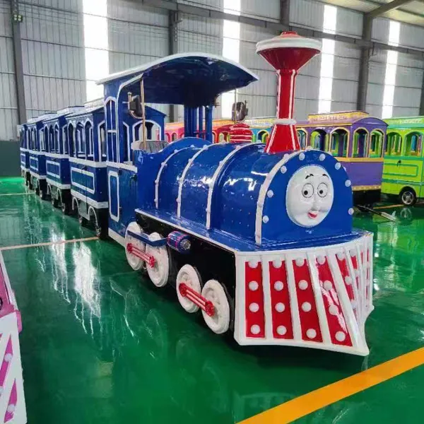 2024 New Design Electric Ride Shopping Mall Train Used Trackless Train photo-2