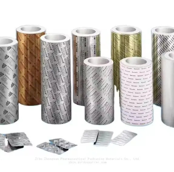 OPA/Alu/PVC Aluminum Foil Cold Forming Roll for Medicine Packing photo-5