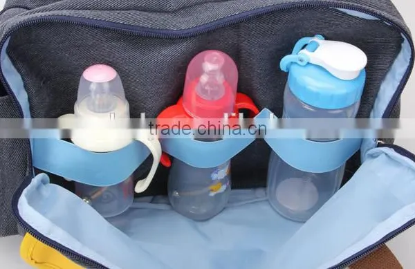 Mummy Bag Nappy Changing Bag Mommy Messenger Bag With Mat photo-3