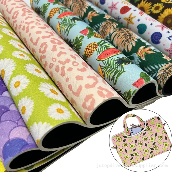 Wholesale Custom Printed Neoprene Fabric for Sublimation photo-4