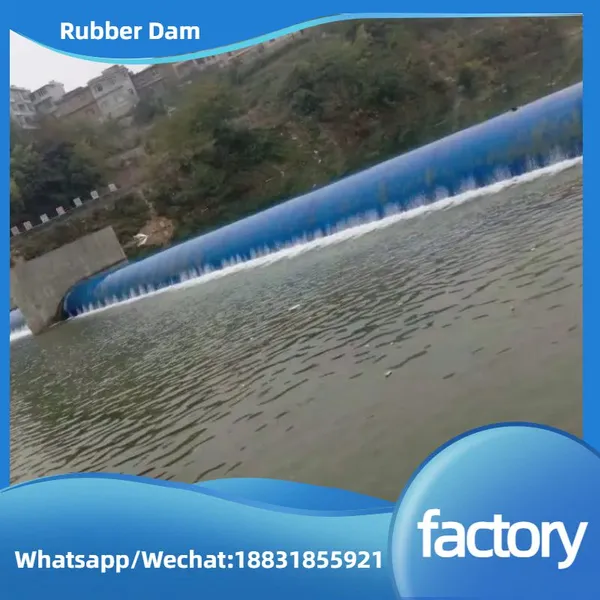 High Durability Inflatable Rubber Dam Custom Size for Agricultural Irrigation Municipal Flood Control Water Conservancy Projects photo-2