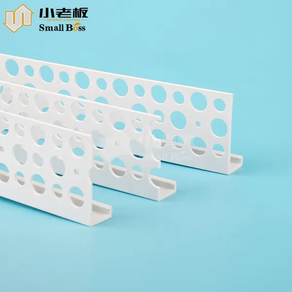 Precision PVC Corner Bead Vinyl Plastic Casing Corner Bead for Plastering and Drywall CA58 photo-6