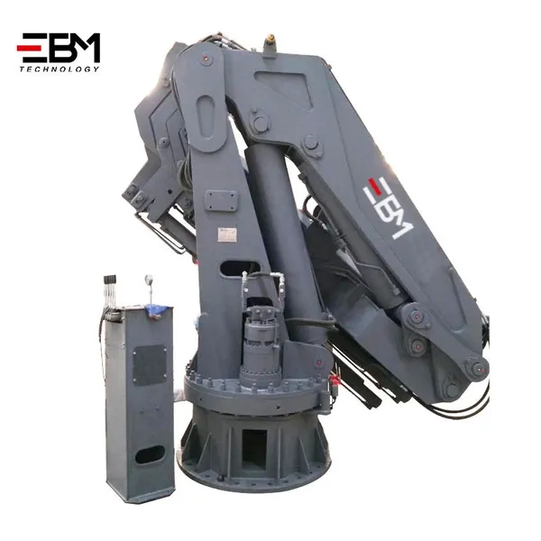 Offshore Marine Manipulator Crane With Foldable Telescopic Arm, Wave Compensation & Remote Control photo-2