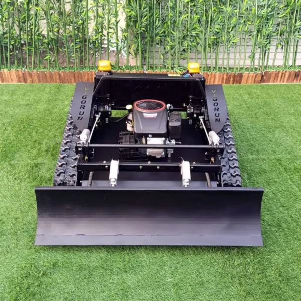 Vigorun VTLM800 Remote Control Electric Lawn Mower, Electric Start Gas Mower With Epa for Residential Green Spaces