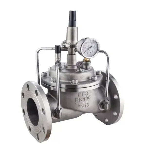 Factory Direct Sales of High-quality Stainless Steel Pilot Operated Hydraulic Control Valve photo-4
