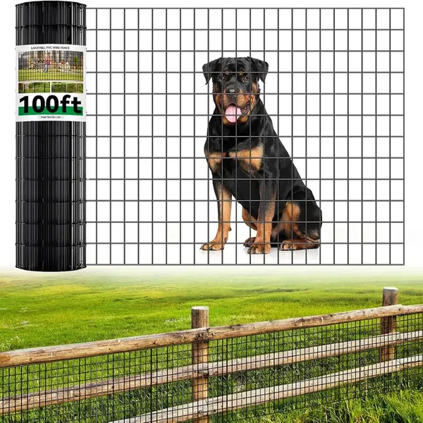 Durable PVC Coated Holland Wire Mesh Euro Fence for Secure Gardens photo-4