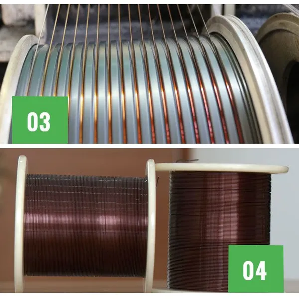 Single Core Winding Wire China Awg 45 Winding Copper Wire for Motor Machine photo-6