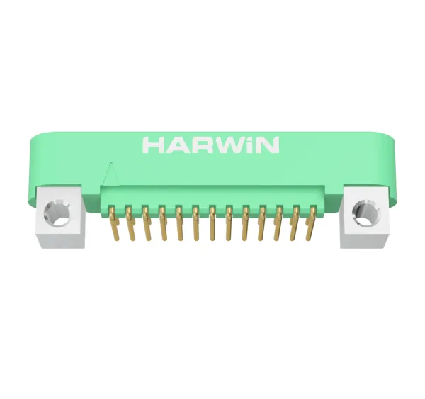 Harwin G125-MH12605M4P 26Pin Double Row Right Angle Through Hole Male Seat 1.25mm Spacing Gecko-SL Threaded Locking High Reliability Connector photo-4