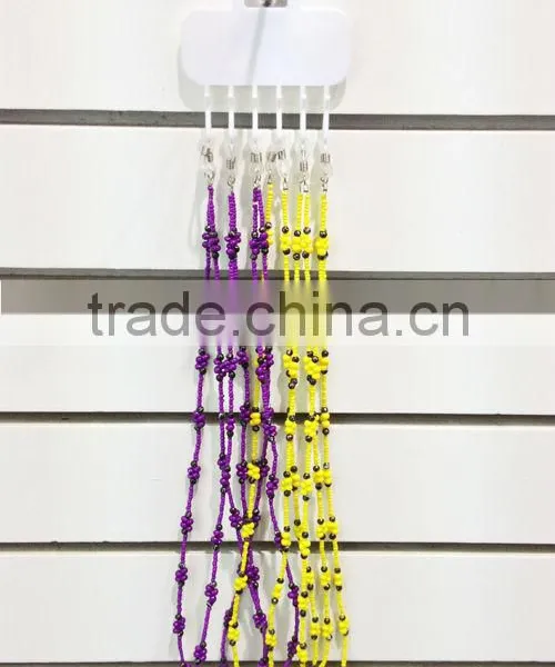 Light Colored Beads Glasses Leashes Classic Packing NO.S7057
