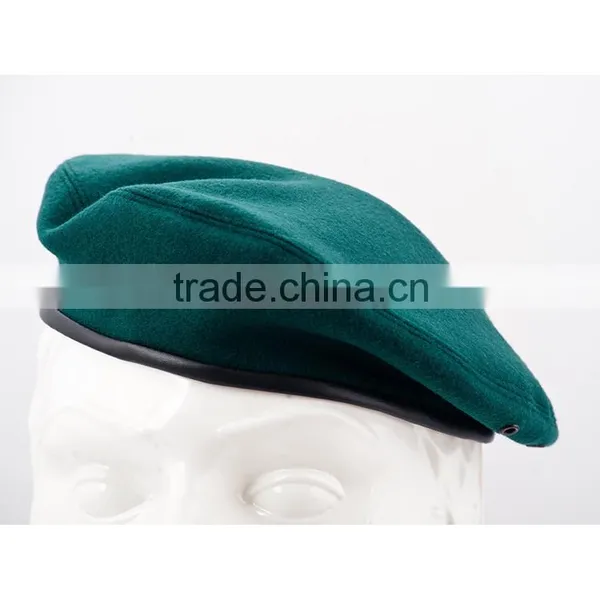 Mens Custom Wool Army Military Beret Hats Wholesale photo-5