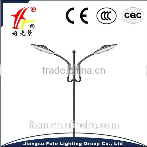 Single Arm LED 120 Watt Bridgelux Chips Eilectric Led Street Light With Hot-dip Galvanized & Powder Coated Pole photo-6