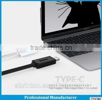 2015 Hottest USB 3.1 Type-c Cable With Super Speed 1M White Type-c Cable photo-4
