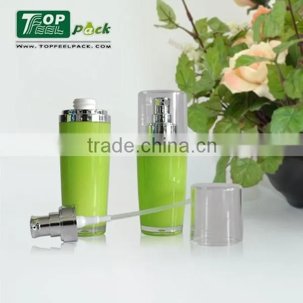 30ml 50ml 100ml Acrylic Cosmetic Pink Body Lotion Bottle photo-5